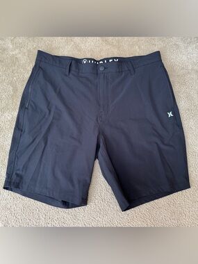 Hurley Men's Black Athletic Shorts